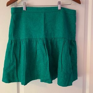 J.Crew Green Skirt SIZE-8